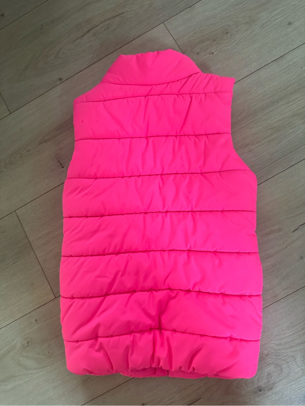 Puma Kids Bright Pink Bottoms vest jacket 7/8 - Picture 2 of 3